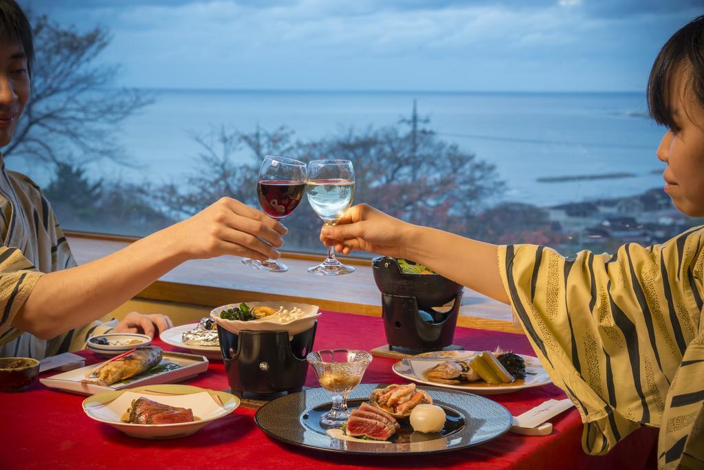 Monzen View Sunset Otel Wajima Dış mekan fotoğraf